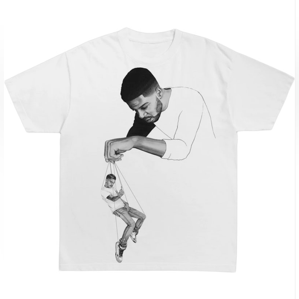 Kid Cudi C/O Virgil Abloh "Pulling Strings" T-shirt S